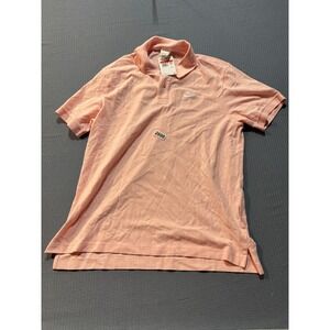 Nike Polo Shirt Men Sz Large Pink New
